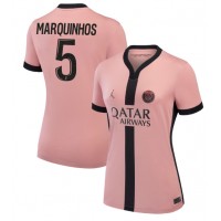 Paris Saint-Germain Marquinhos #5 3rd trikot Frauen 2024-25 Kurzarm